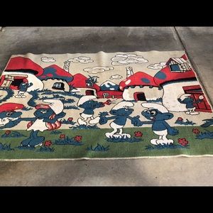 Smurf Rug